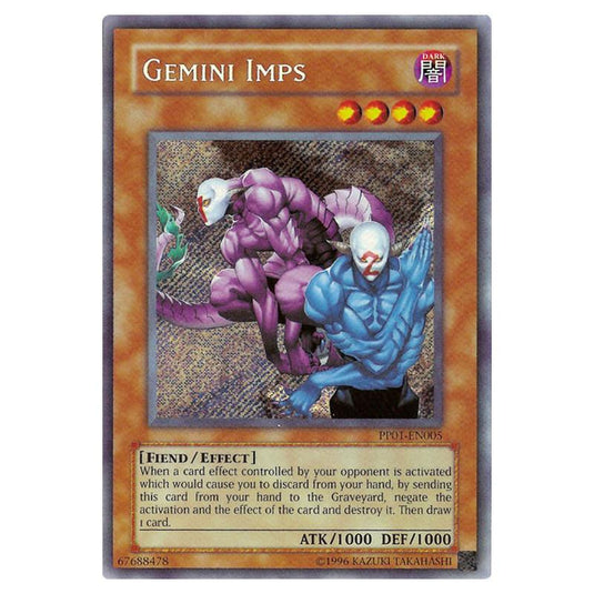 Yu-Gi-Oh! - Premium Pack (TCG) - Gemini Imps (Secret Rare) PP01-EN005