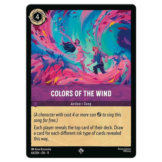 Lorcana - Winterspell - Colors of the Wind (Super Rare) - 064/204