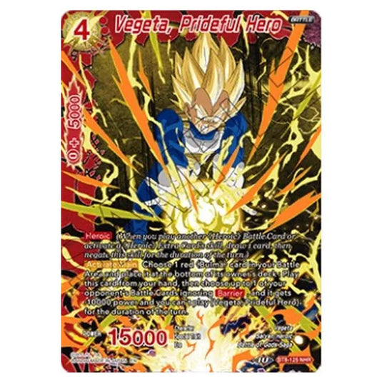 Dragon Ball Super - B08 - Malicious Machinations - Vegeta, Prideful Hero - BT8-125