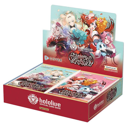 Hololive Official Card Game - Ayakashi Vermilion - Booster Box (12 Packs)