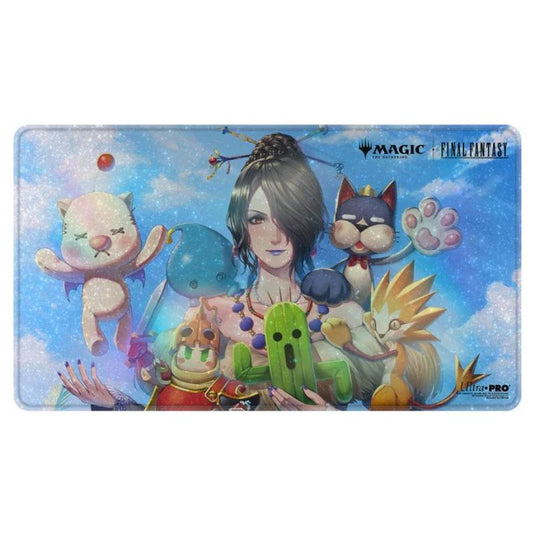Ultra Pro - Magic The Gathering - Universes Beyond - Final Fantasy - Holofoil Playmat - Lulu, Stern Guardian