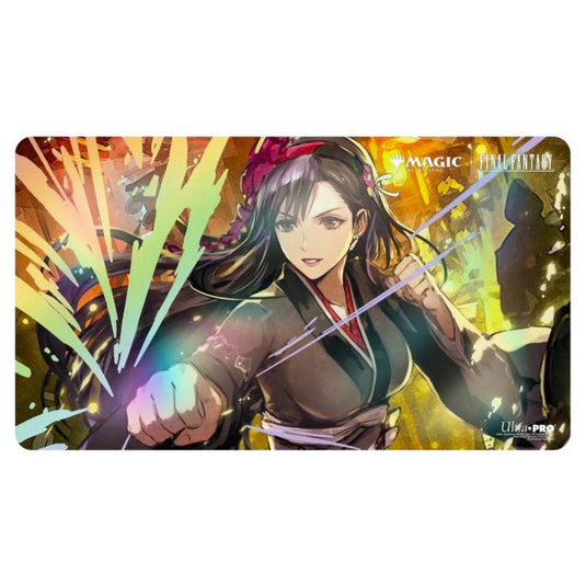 Ultra Pro - Magic The Gathering - Universes Beyond - Final Fantasy - Foil Playmat - Tifa Lockhart