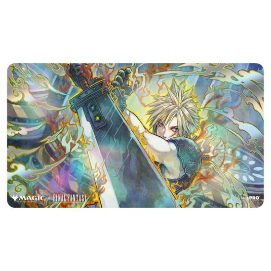 Ultra Pro - Magic The Gathering - Universes Beyond - Final Fantasy - Foil Playmat - Buster Sword