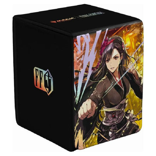 Ultra Pro - Magic The Gathering - Universes Beyond - Final Fantasy - Alcove Flip Deck Box - Tifa Lockhart