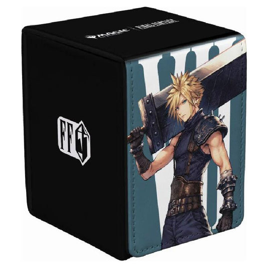 Ultra Pro - Magic The Gathering - Universes Beyond - Final Fantasy - Alcove Flip Deck Box - Cloud, Ex-SOLDIER
