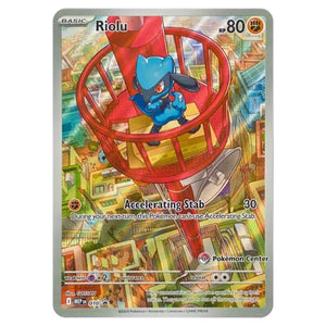 Pokemon - MEP Black Star Promos - Riolu - MEP010 (Pokémon Center Stamp)