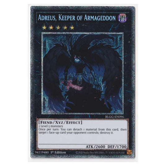 Yu-Gi-Oh! - Battles of Legend: Glorious Gallery - Adreus, Keeper of Armageddon (Starlight Rare) BLGG-EN096