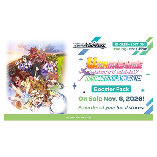 Weiss Schwarz - Umamusume: Pretty Derby - Beginning of a New Era - Booster Box (10 Packs)