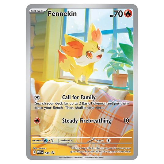 Pokemon - MEP Black Star Promos - Fennekin- MEP080