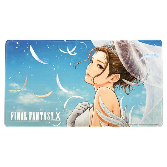 Final Fantasy - Foil Stamp Playmat - Yuna Wedding Dress