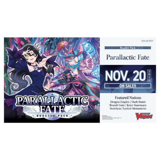 Cardfight!! Vanguard - Divinez - Parallactic Fate - Booster Box (16 Packs)