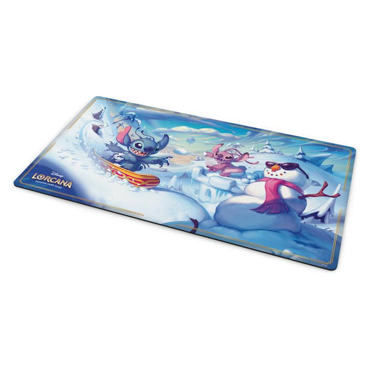 Lorcana - Hyperia City - Playmat - Stitch Snowboarding