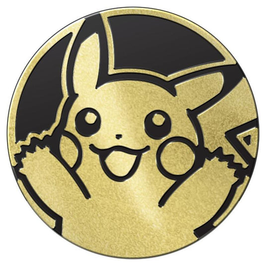 Pokemon - Jumbo Black & Yellow Glitter Pikachu Joy jumbo Coin