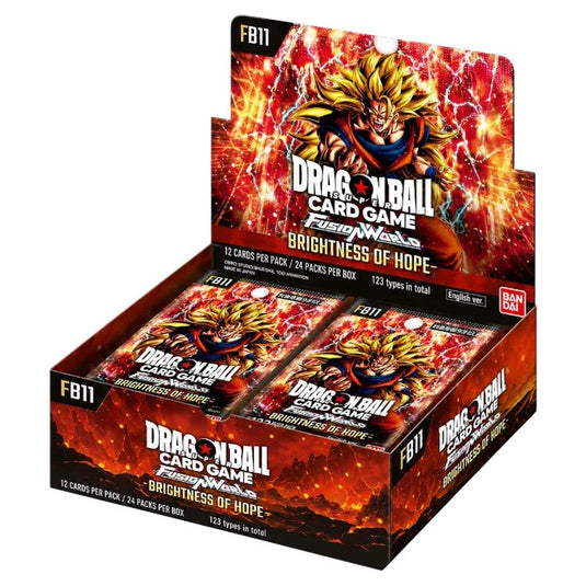 Dragon Ball Super Card Game - Fusion World - FB11 - Brightness of Hope - Booster Box (24 Packs)