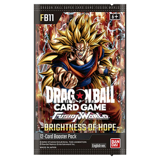 Dragon Ball Super Card Game - Fusion World - FB11 - Brightness of Hope - Booster Pack