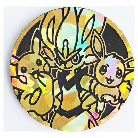 Pokemon - Pikachu/Cinderace/Eevee Jumbo Coin