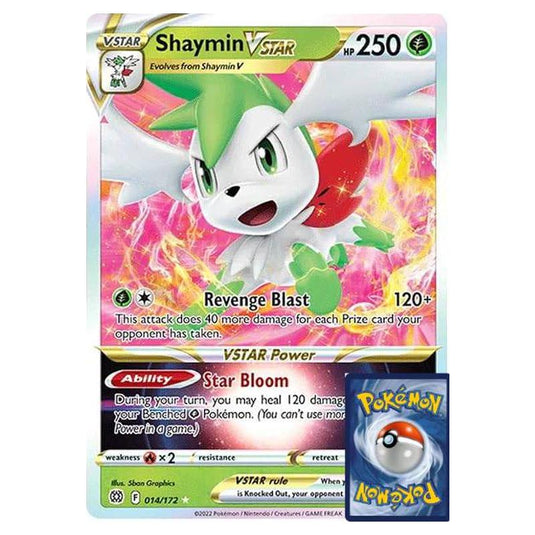 Pokemon - Shaymin Vstar- 014/172 (Oversized)