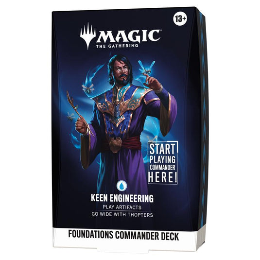 Magic The Gathering - Foundations - Commander Deck - Keen Engineering