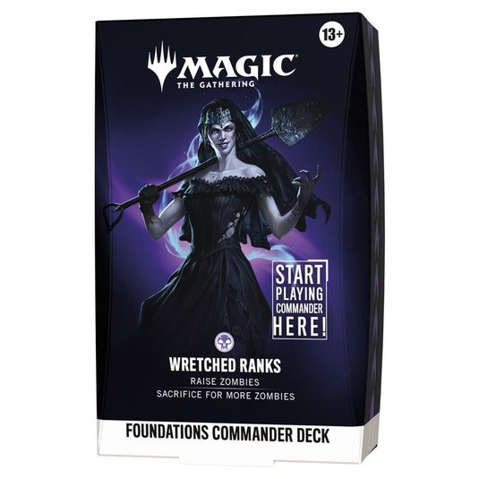 Magic The Gathering - Foundations - Commander Deck - Wretched Ranks