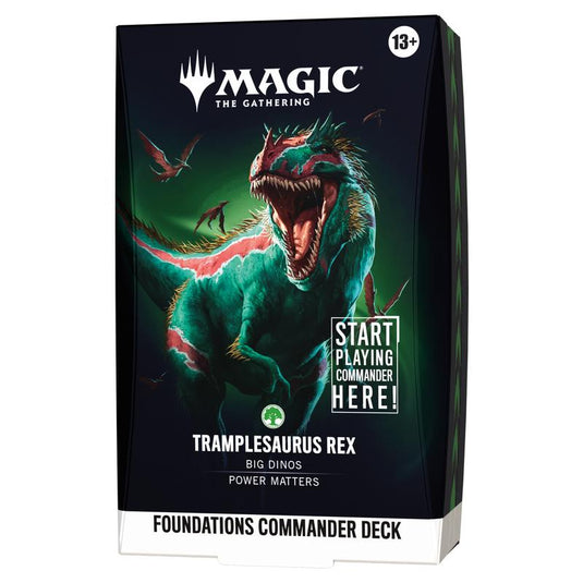 Magic The Gathering - Foundations - Commander Deck - Tramplesaurus Rex