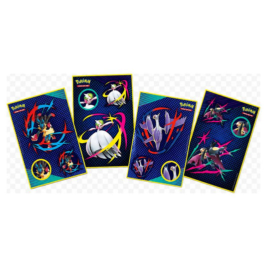 Pokemon - Collectors Chest (Fall 2025)  Sticker Sheet