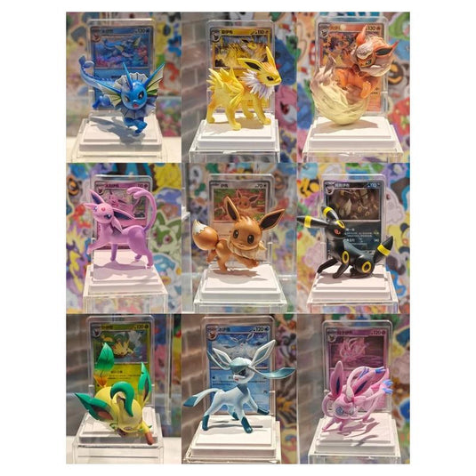 Pokemon - Simplified Chinese - Dream Painting Figure Set - Eevee & Friends - Blind Box