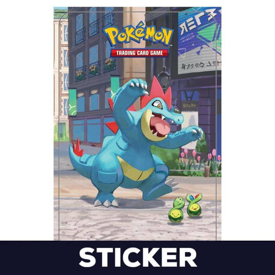 Pokemon - Lumiose City - Mini Tins - Feraligatr & Smoliv -sticker
