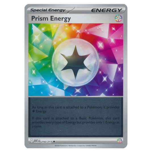 Pokemon - Mega Evolution - Ascended Heroes - Prism Energy - 216/217 - (Reverse Holo)