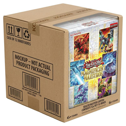 Yu-Gi-Oh! - Magnificent Maestros Box - Sealed Case (12 Boxes)