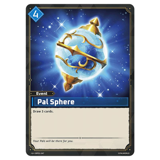 Pal Sphere  card from the Palworld set Dawn of Palpagos
