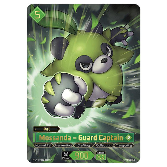 Mossanda – Guard Captain  card from the Palworld set Dawn of Palpagos