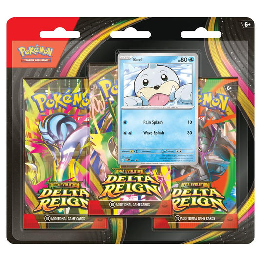 Pokemon - Mega Evolution - Delta Reign - 3-Pack Blister - Seel