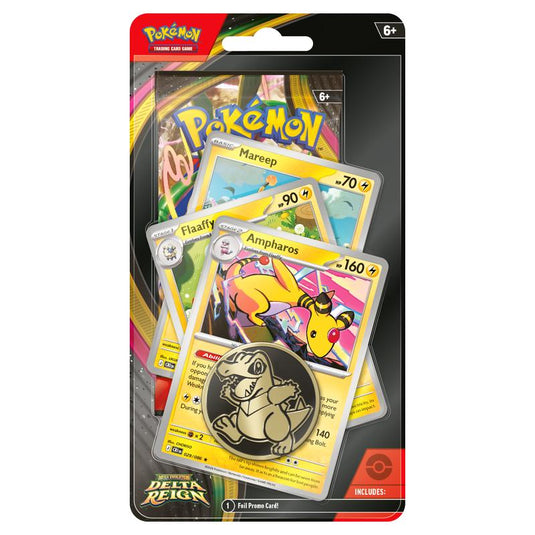 Pokemon - Mega Evolution - Delta Reign - Premium Checklane Blister - Ampharos