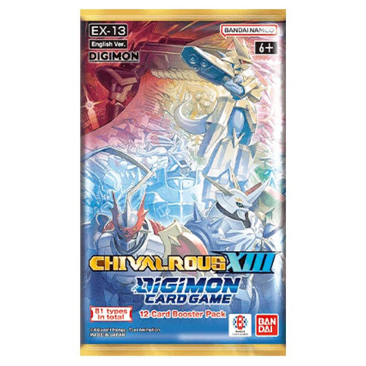Digimon Card Game - EX13 - Chivalrous XIII - Booster Box (24 Packs)