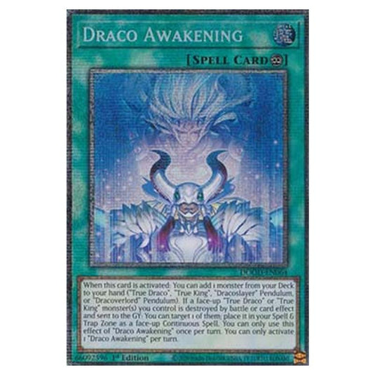 Yu-Gi-Oh! - Doom of Dimensions - Draco Awakening (Starlight Rare) DOOD-EN064a