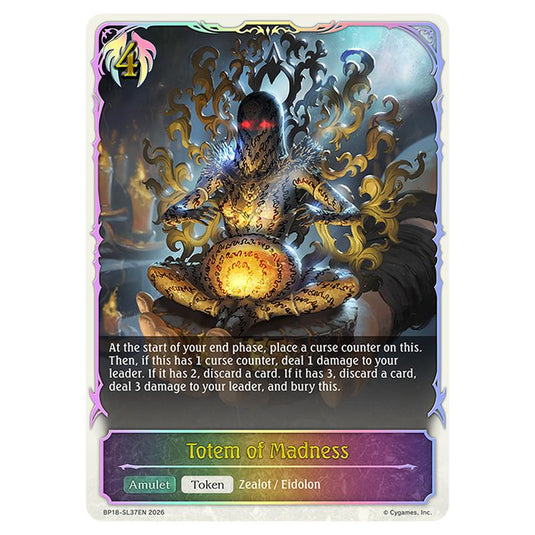 Totem of Madness BP18-SL37EN card from the Shadowverse: Evolve set Neometropolis