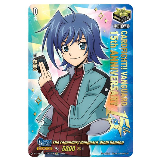 The Legendary Vanguard, Aichi Sendou DZ-SS15/LGTR01EN card from the Cardfight!! Vanguard set The Legendary Vanguards