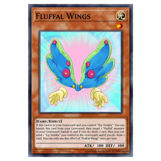 Fluffal Wings MAMO-EN044 card from the Yu-Gi-Oh! set Magnificent Monsters