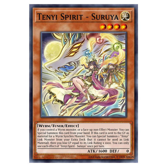 Tenyi Spirit - Suruya MAMO-EN056 card from the Yu-Gi-Oh! set Magnificent Monsters