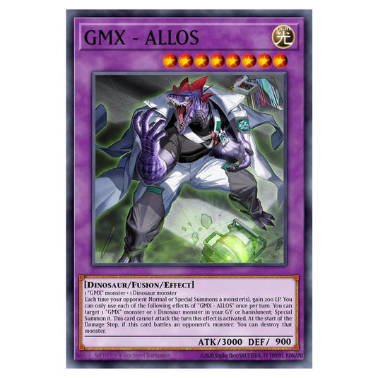 GMX - ALLOS MAMO-EN080 card from the Yu-Gi-Oh! set Magnificent Monsters