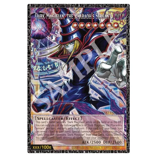 Yu-Gi-Oh! - Magnificent Monsters - Dark Magician, the Pharaoh's Servant (extended art) (Overframe Grand Master Rare) MAMO-EN001-GMR