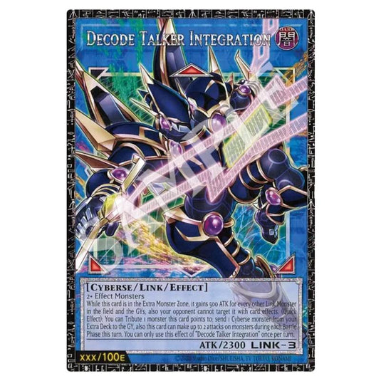 Yu-Gi-Oh! - Magnificent Monsters - Decode Talker Integration (extended art) (Overframe Grand Master Rare) MAMO-EN016-GMR