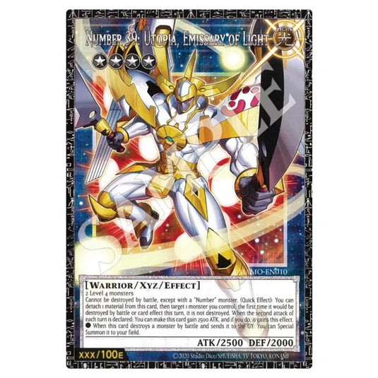 Yu-Gi-Oh! - Magnificent Monsters - Number 39: Utopia, Emissary of Light (extended art) (Overframe Grand Master Rare) MAMO-EN010-GMR