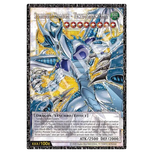 Yu-Gi-Oh! - Magnificent Monsters - Stardust Dragon - Victim Sanctuary (extended art) (Overframe Grand Master Rare) MAMO-EN007-GMR