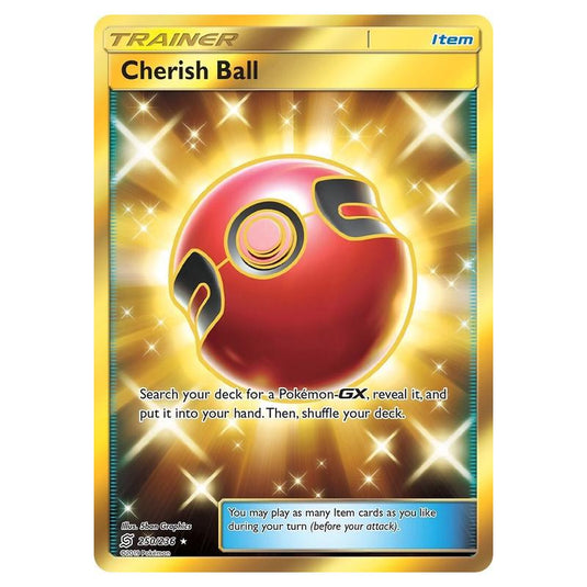 Pokemon - Sun & Moon - Unified Minds - Cherish Ball (Secret Rare) - 250/236