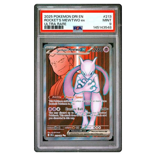 Pokemon - Destined Rivals - Team Rocket's M 213/182 - PSA 9 MINT