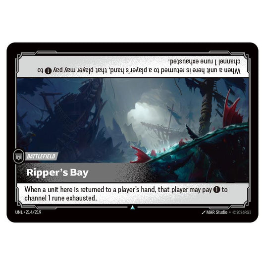 Rippers Bay card from the Riftbound: League of Legends set Unleashed