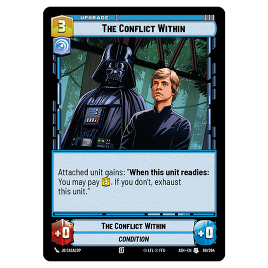 The Conflict Within card from the Star Wars Unlimited set Ashes of the Empire