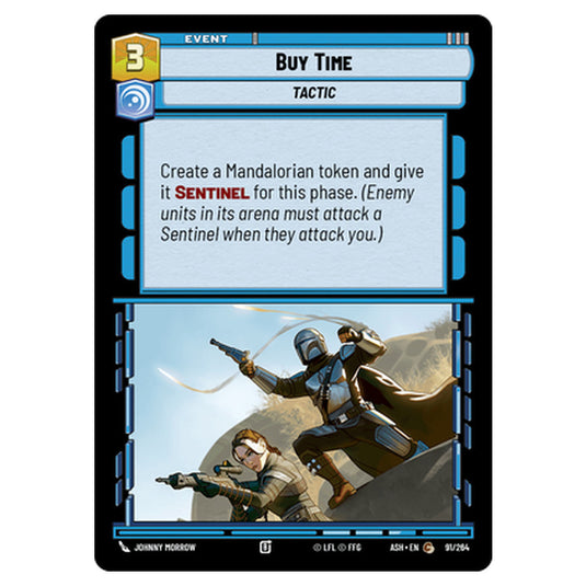Buy Time card from the Star Wars Unlimited set Ashes of the Empire