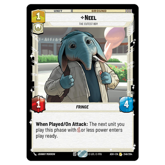 Neel card from the Star Wars Unlimited set Ashes of the Empire
